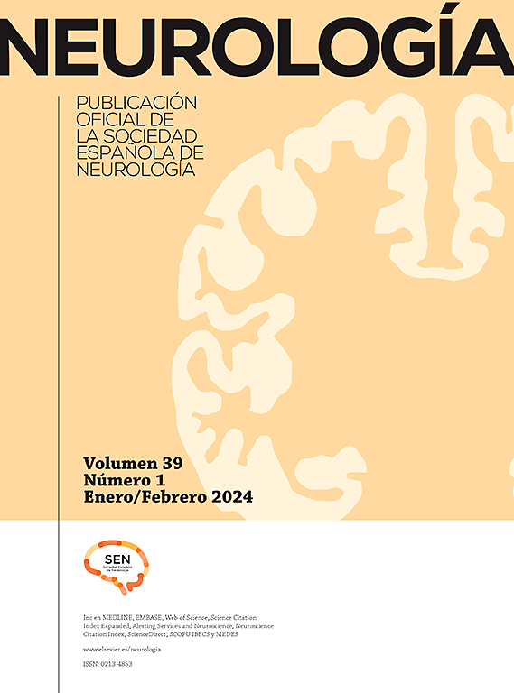 Go to journal home page - Neurología